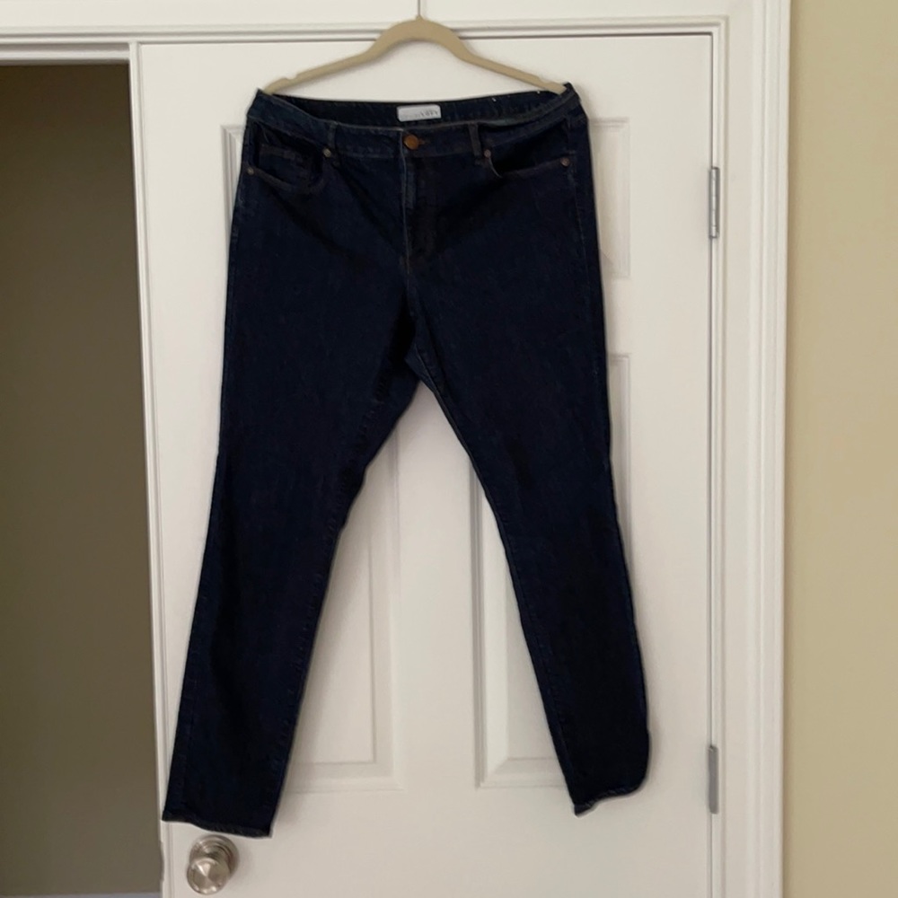 Loft dark wash jeans
